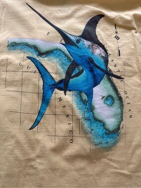 Guy Harvey Marlin Pocket Tee